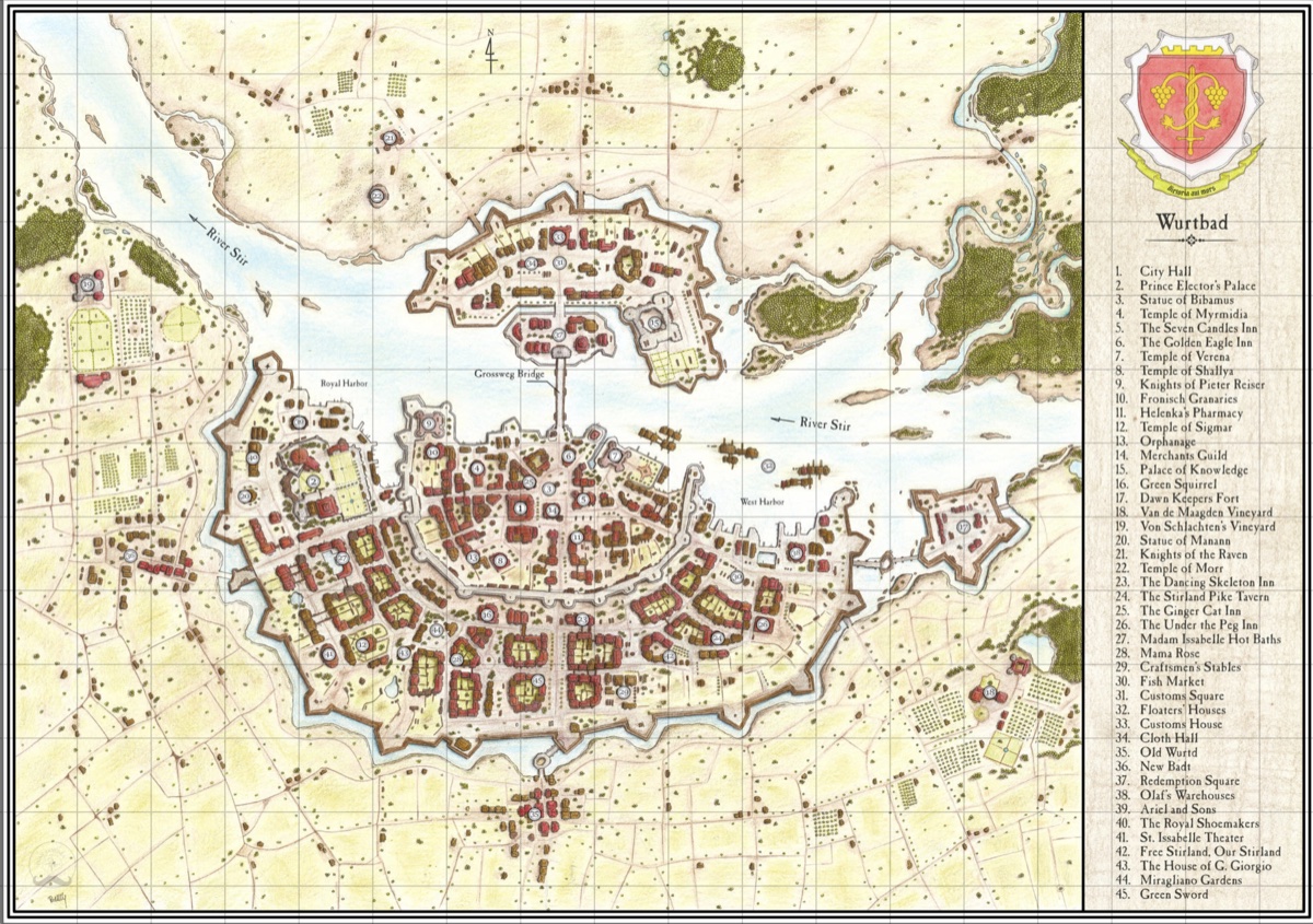 mappa wurtbad